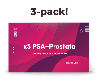 Prostatatest - Självtest för PSA-nivå