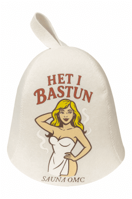Saunahattu "Het i bastun"