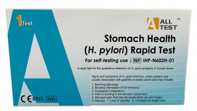 H. Pylori / Vatsan terveys -kotitesti