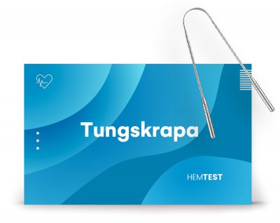 Ruostumattomasta teräksestä valmistettu kielenpuhdistin
